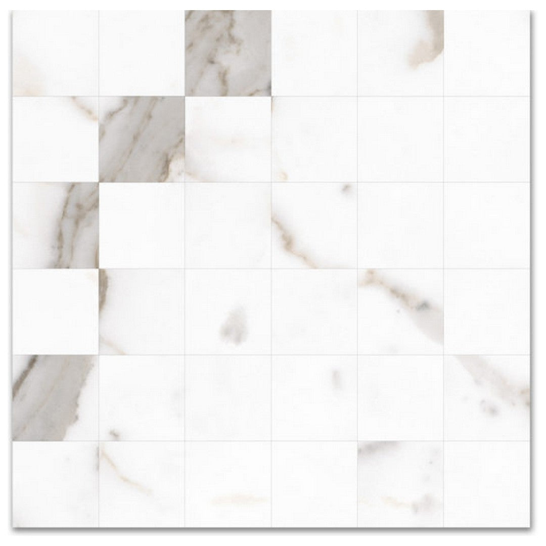 Qualis Ceramica 12" x 12" Mystique Rectified Matte Porcelain 2" Mosaic