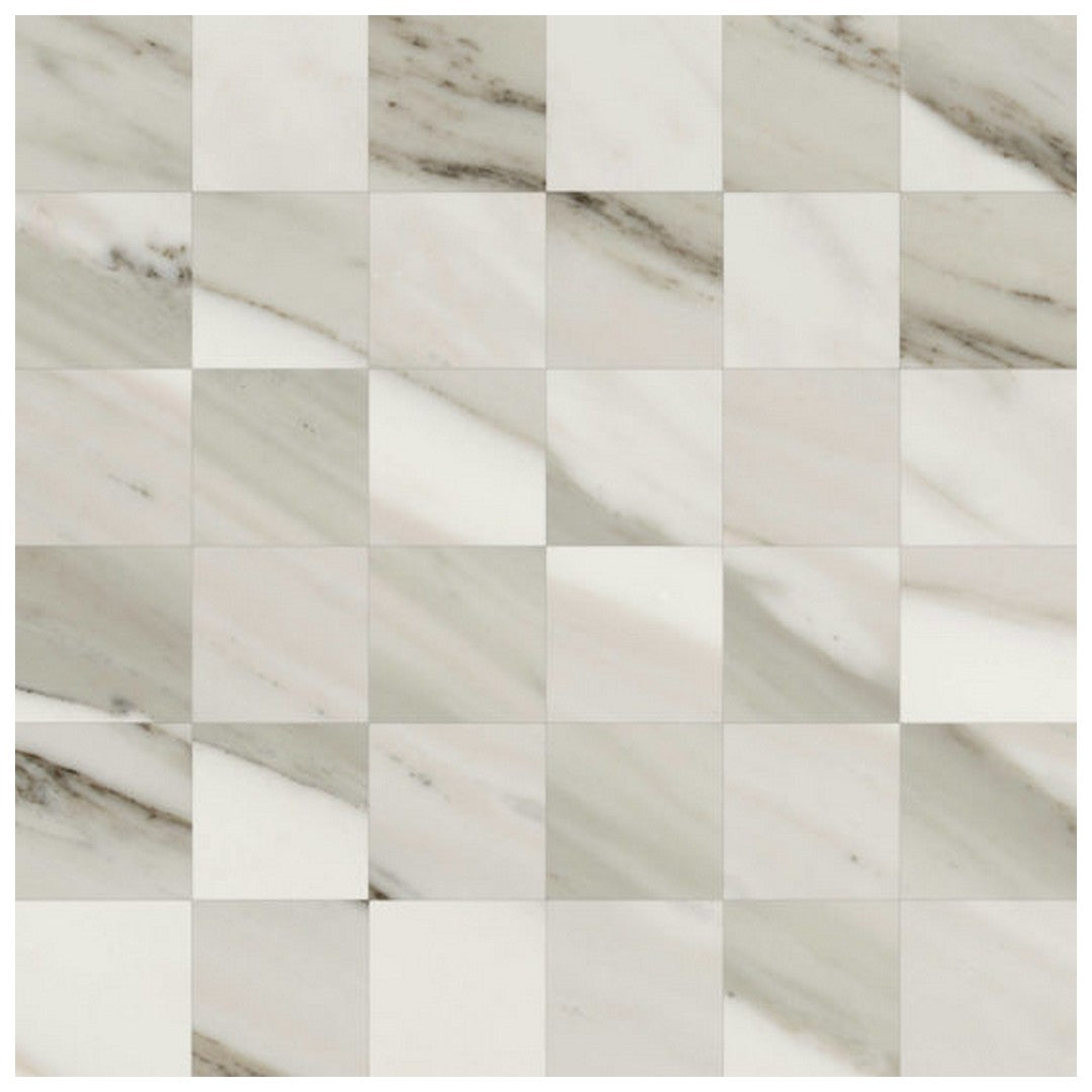 Qualis Ceramica 12" x 12" Mystique Rectified Matte Porcelain 2" Mosaic