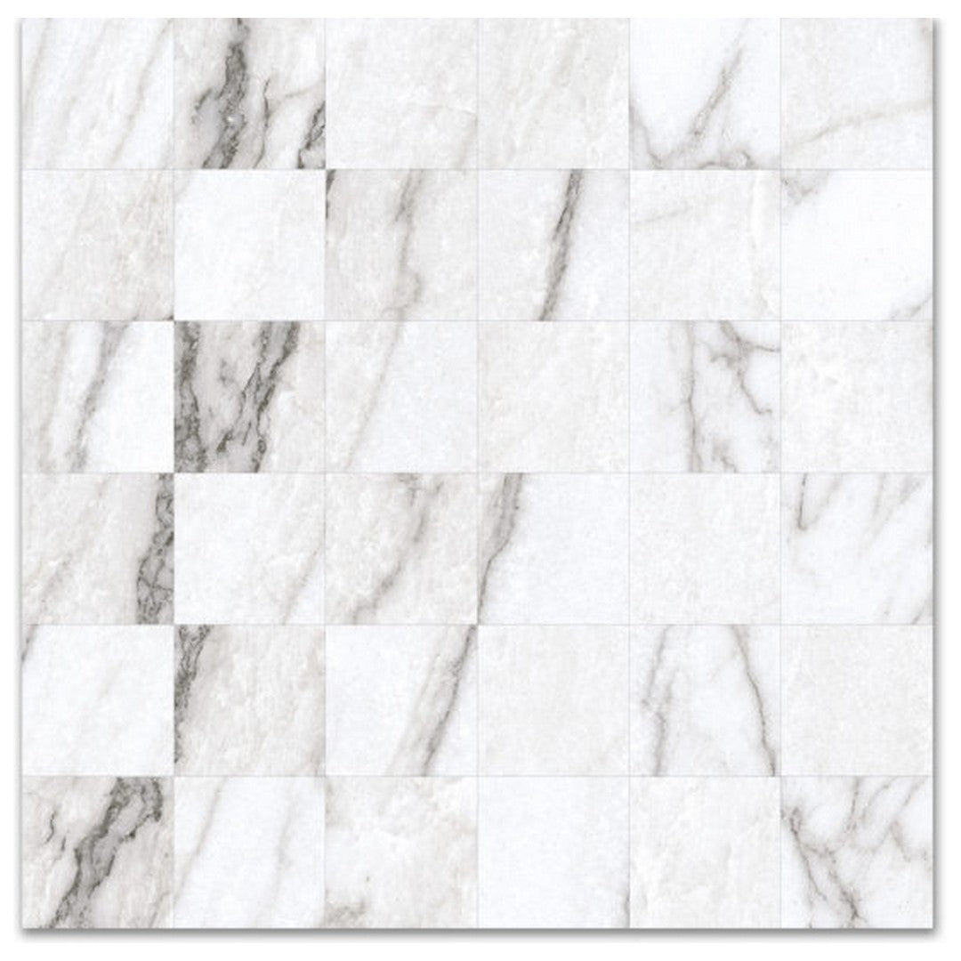 Qualis Ceramica 12" x 12" Mystique Rectified Matte Porcelain 2" Mosaic