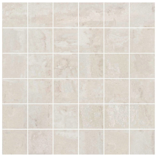 Qualis Ceramica 12" x 12" Nevada Matte Porcelain 2" Mosaic