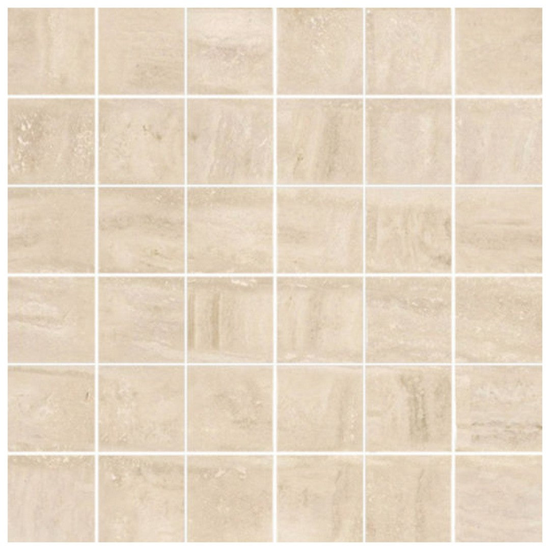 Qualis Ceramica 12" x 12" Nevada Matte Porcelain 2" Mosaic