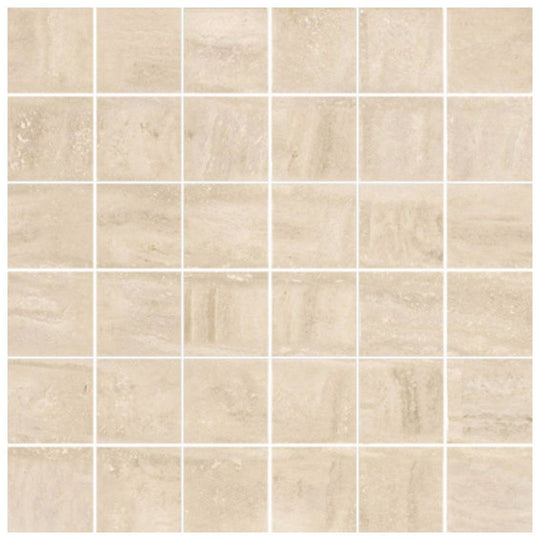 Qualis Ceramica 12" x 12" Nevada Matte Porcelain 2" Mosaic