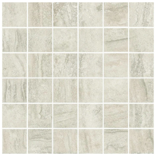 Qualis Ceramica 12" x 12" Nevada Matte Porcelain 2" Mosaic