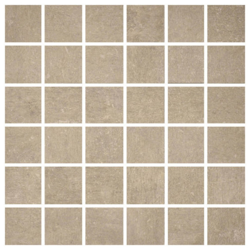 Qualis Ceramica 12" x 12" Portland Matte Porcelain 2" Mosaic