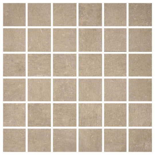 Qualis Ceramica 12" x 12" Portland Matte Porcelain 2" Mosaic