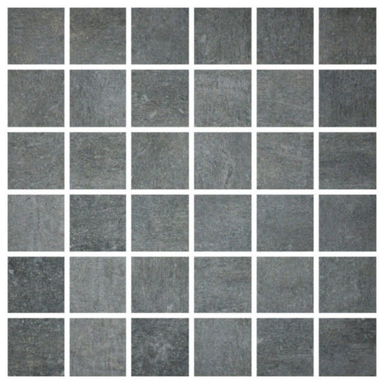 Qualis Ceramica 12" x 12" Portland Matte Porcelain 2" Mosaic