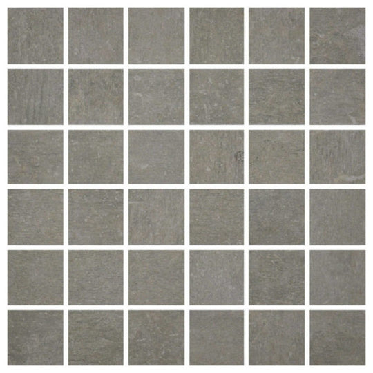 Qualis Ceramica 12" x 12" Portland Matte Porcelain 2" Mosaic