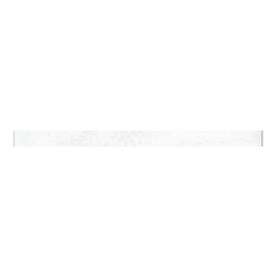 Qualis Ceramica 0.5" x 10" Reactiv Glossy Ceramic Demi Bullnose