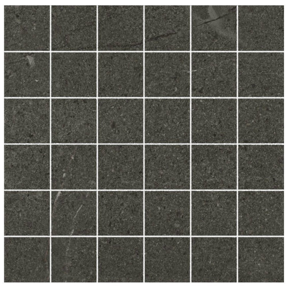Qualis Ceramica 12" x 12" Rhythm Matte Porcelain 2" Mosaic