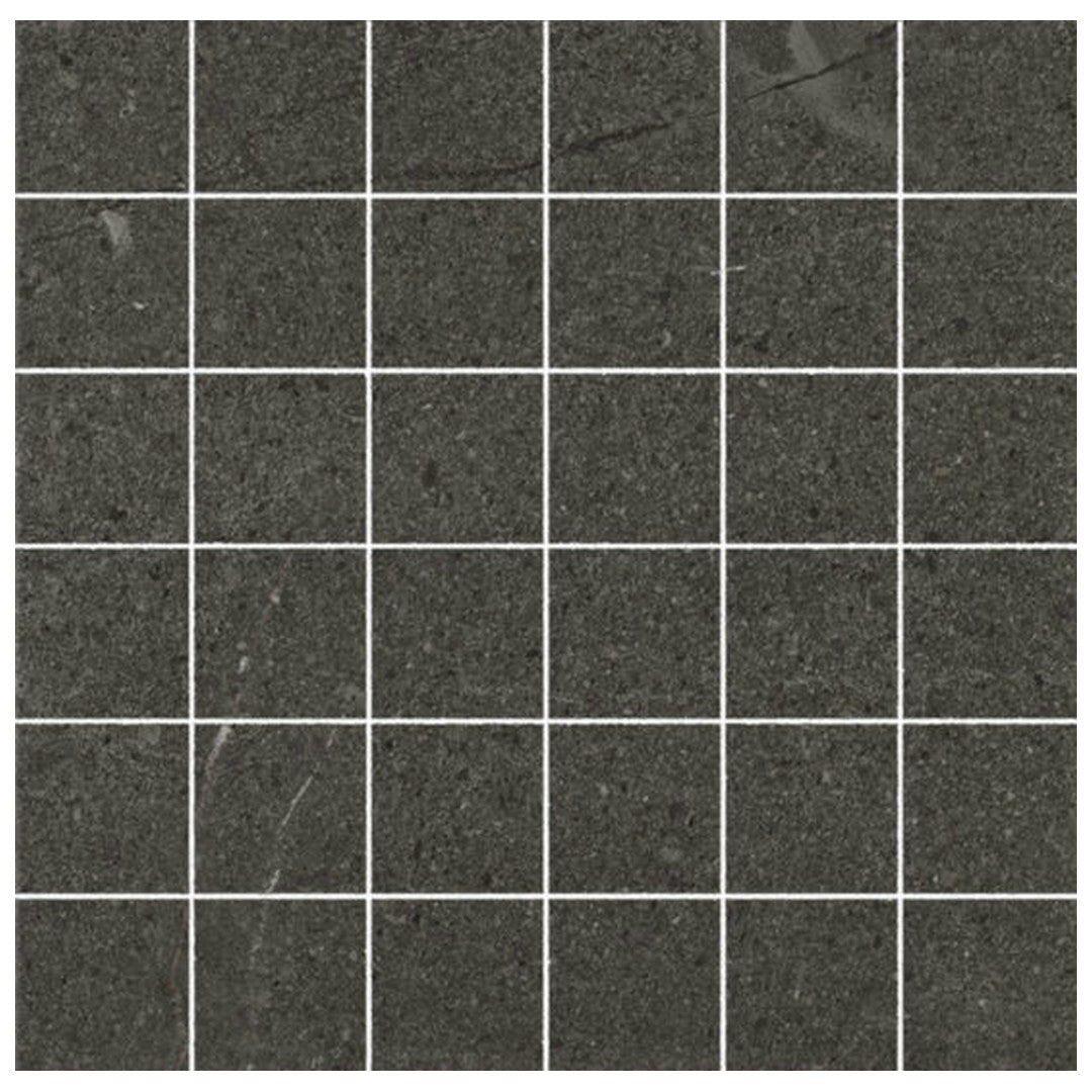 Qualis Ceramica 12" x 12" Rhythm Matte Porcelain 2" Mosaic