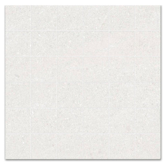 Qualis Ceramica 12" x 12" Rhythm Matte Porcelain 2" Mosaic