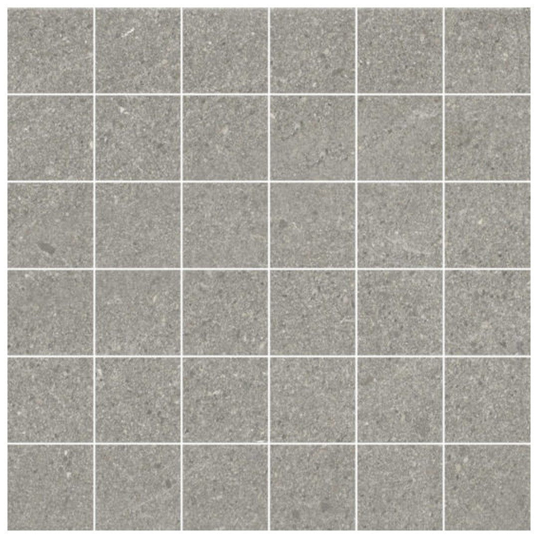Qualis Ceramica 12" x 12" Rhythm Matte Porcelain 2" Mosaic