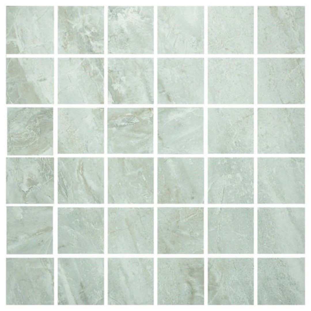 Qualis Ceramica 12" x 12" River Matte Porcelain 2" Mosaic