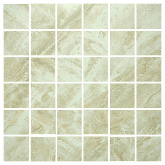 Qualis Ceramica 12" x 12" River Matte Porcelain 2" Mosaic