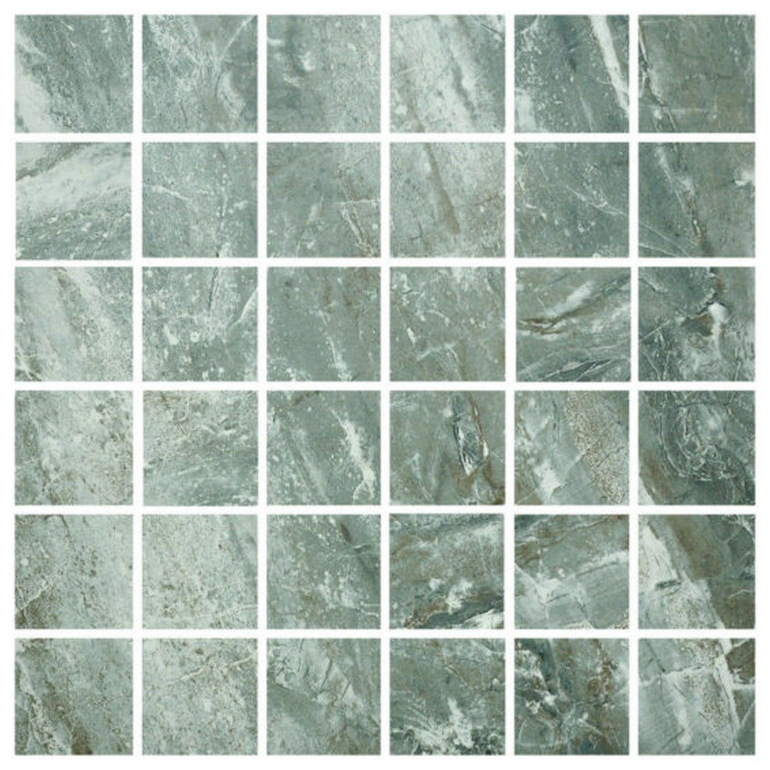 Qualis Ceramica 12" x 12" River Matte Porcelain 2" Mosaic