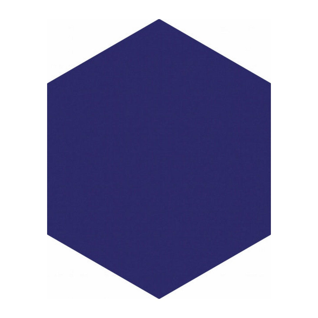 Qualis Ceramica 5.5" x 6.3" Ronda Glossy Porcelain Hexagon Tile