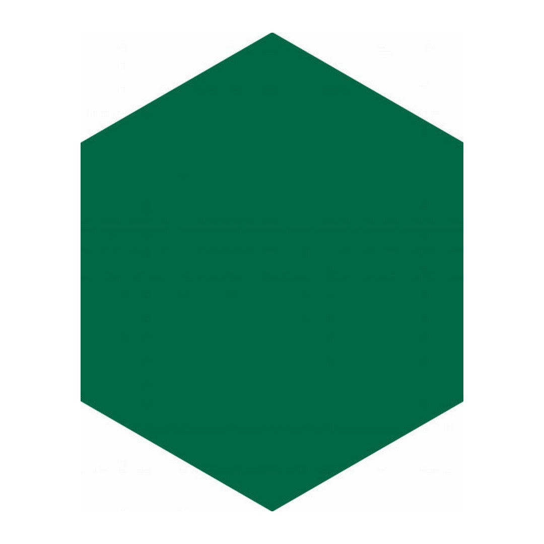 Qualis Ceramica 5.5" x 6.3" Ronda Glossy Porcelain Hexagon Tile