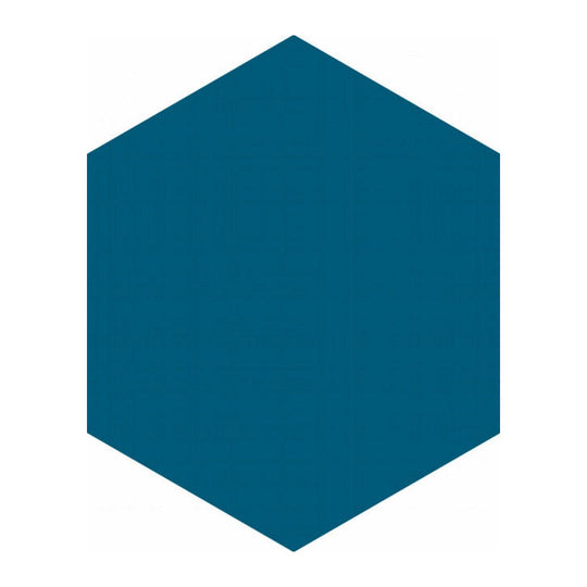 Qualis Ceramica 5.5" x 6.3" Ronda Glossy Porcelain Hexagon Tile