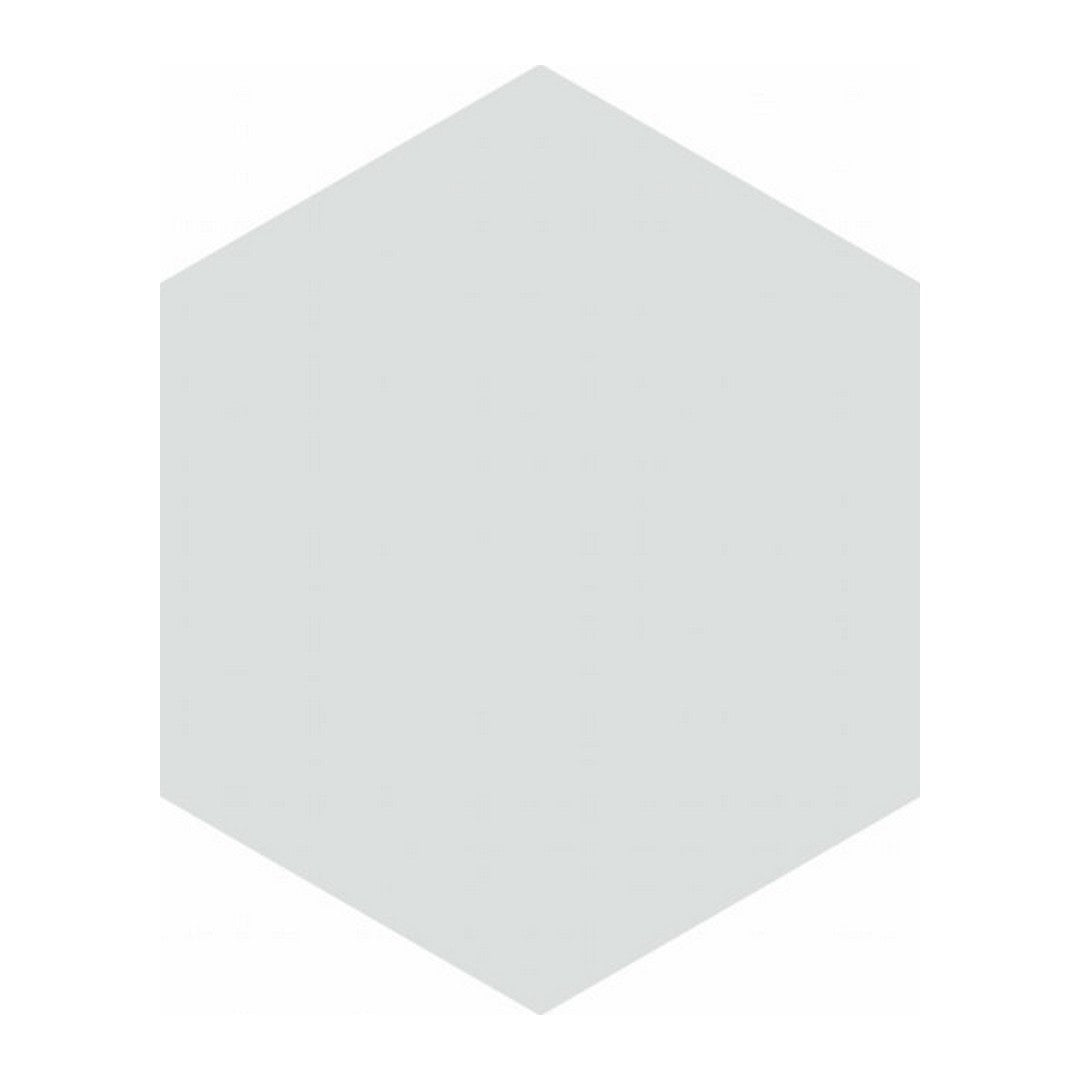 Qualis Ceramica 5.5" x 6.3" Ronda Glossy Porcelain Hexagon Tile