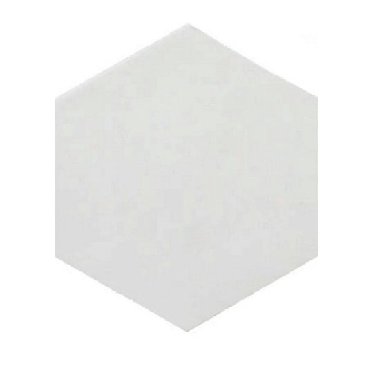 Qualis Ceramica 5.5" x 6.3" Ronda Glossy Porcelain Hexagon Tile