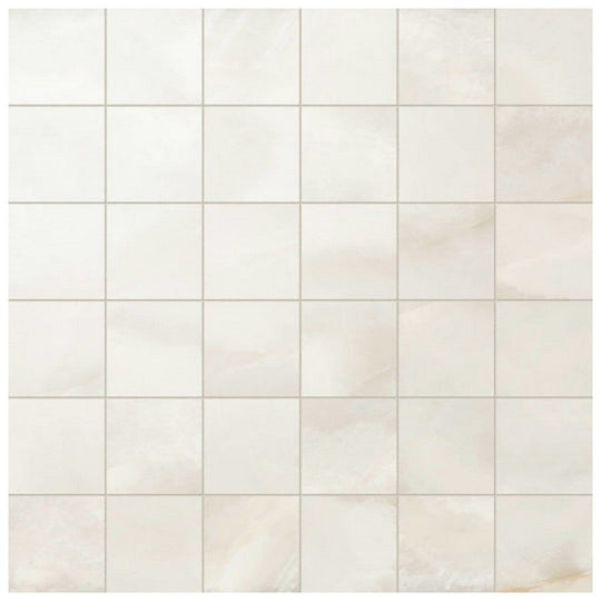 Qualis Ceramica 12" x 12" Roma Rectified Matte Porcelain 2" Mosaic