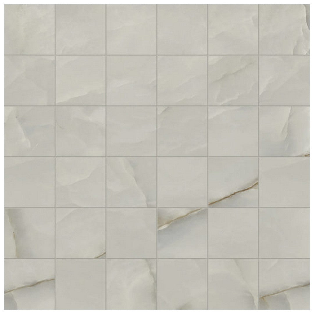 Qualis Ceramica 12" x 12" Roma Rectified Matte Porcelain 2" Mosaic