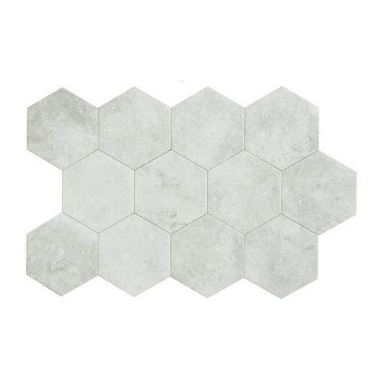 Qualis-Ceramica-Seville-5.5-x-6.3-Matte-Porcelain-Hexagon-Tile-White