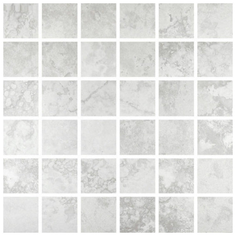 Qualis Ceramica 12" x 12" Siena Matte Porcelain 2" Mosaic