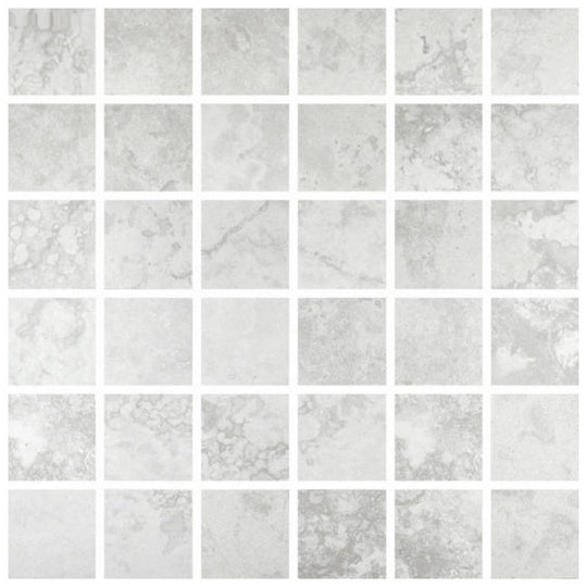 Qualis Ceramica 12" x 12" Siena Matte Porcelain 2" Mosaic