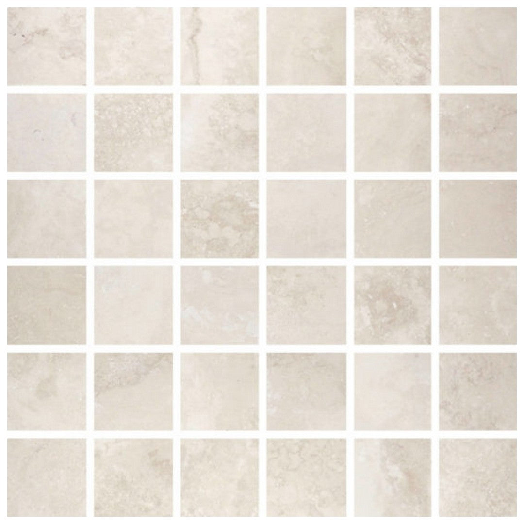 Qualis Ceramica 12" x 12" Siena Matte Porcelain 2" Mosaic