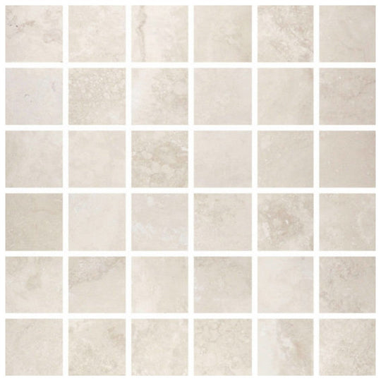 Qualis Ceramica 12" x 12" Siena Matte Porcelain 2" Mosaic