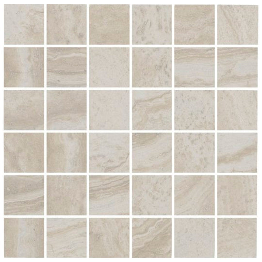 Qualis Ceramica 12" x 12" Timeless Matte Porcelain 2" Mosaic