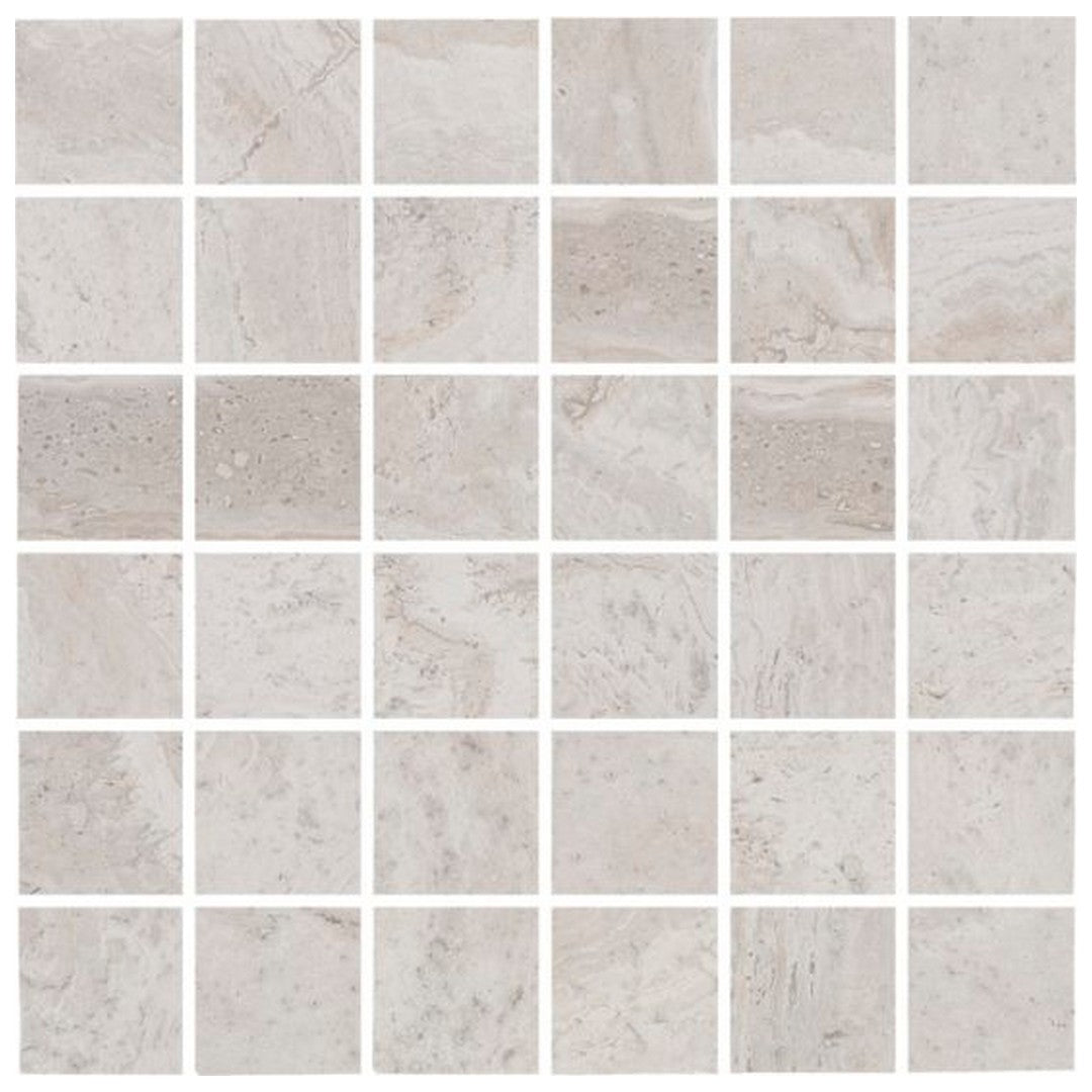 Qualis Ceramica 12" x 12" Timeless Matte Porcelain 2" Mosaic