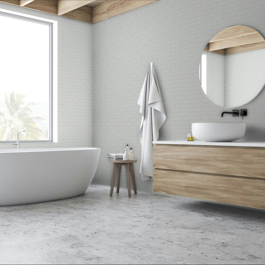 Qualis-Ceramica-Traditions-11.65-x-11.73-Glossy-Porcelain-Brick-2×6-Mosaic-Gallery-Grey