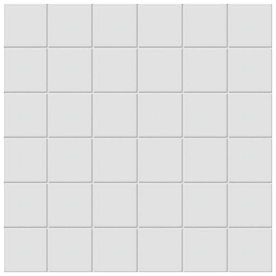 Qualis Ceramica 11.92" x 11.92" Traditions Matte Porcelain 2" Mosaic