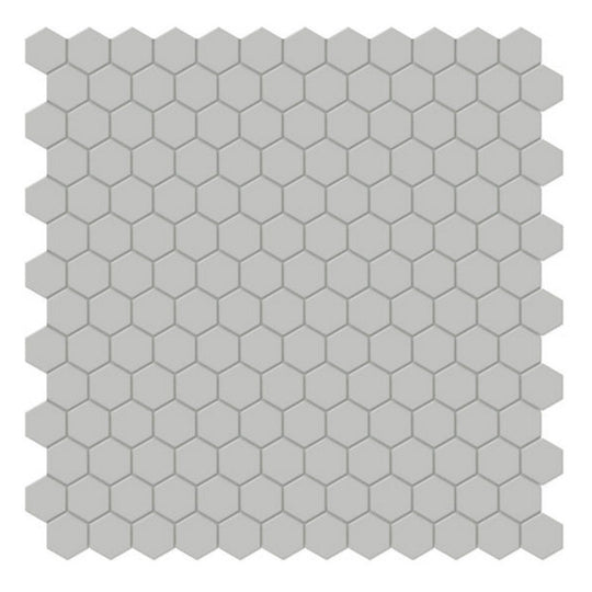 Qualis Ceramica 11.54" x 11.65" Traditions Matte Porcelain Hexagon 1" Mosaic
