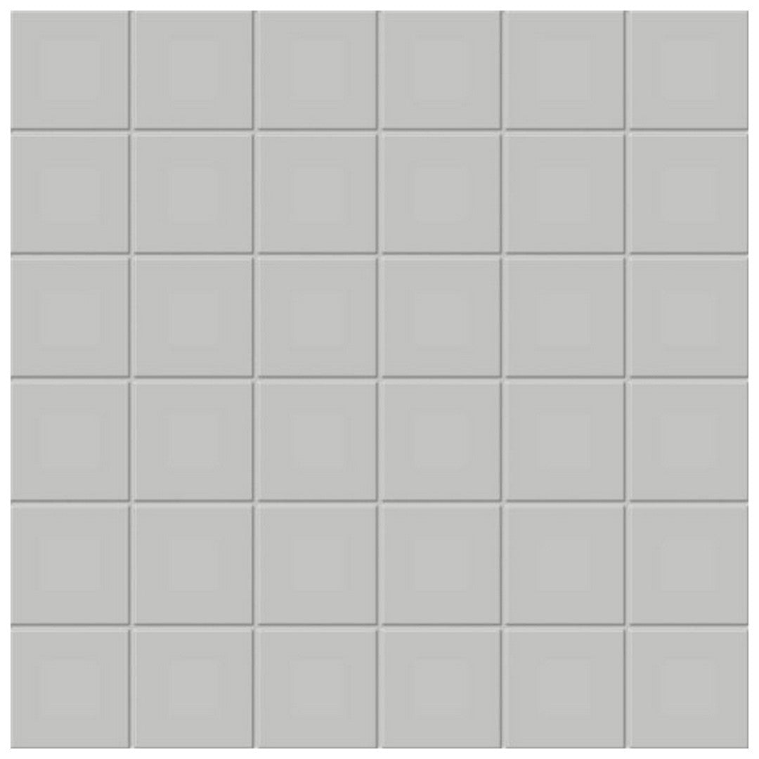 Qualis Ceramica 11.92" x 11.92" Traditions Matte Porcelain 2" Mosaic
