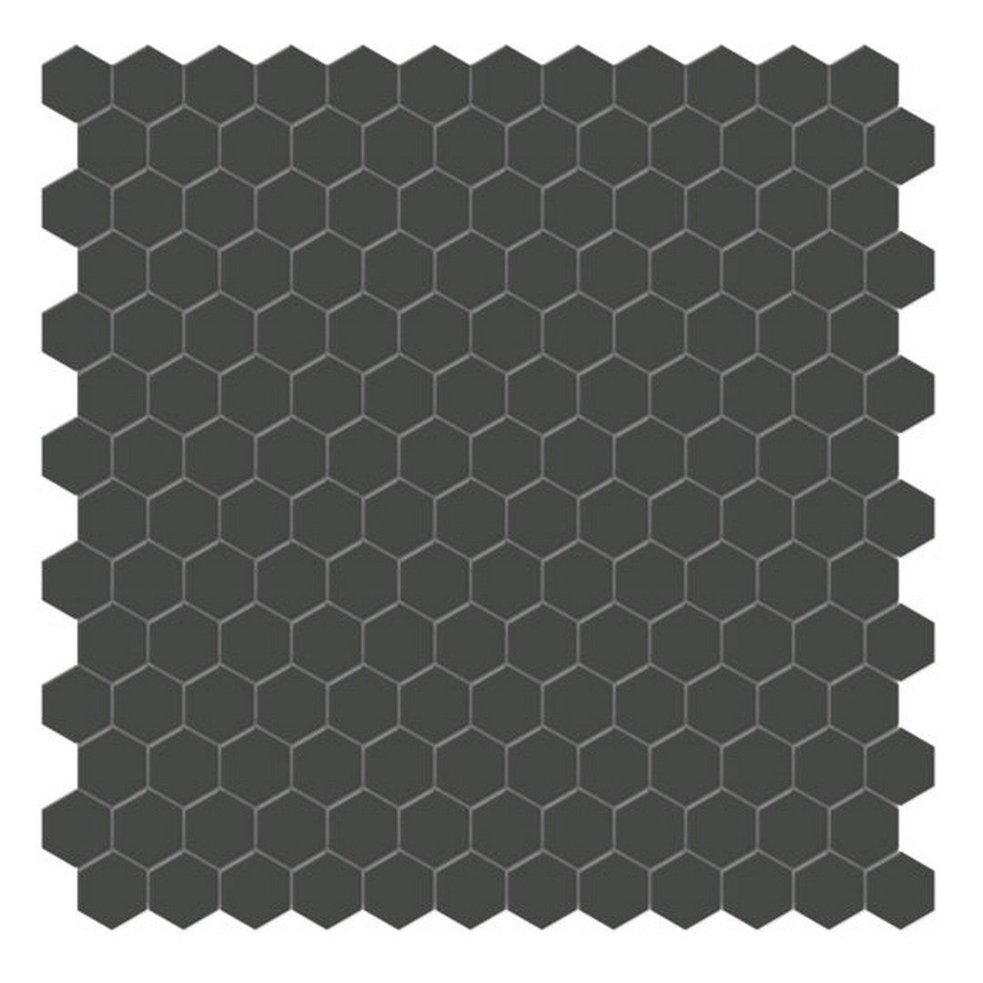 Qualis Ceramica 11.54" x 11.65" Traditions Matte Porcelain Hexagon 1" Mosaic