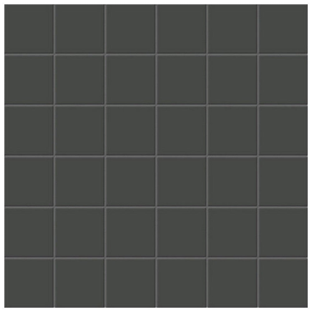 Qualis Ceramica 11.92" x 11.92" Traditions Matte Porcelain Unglazed 2" Mosaic