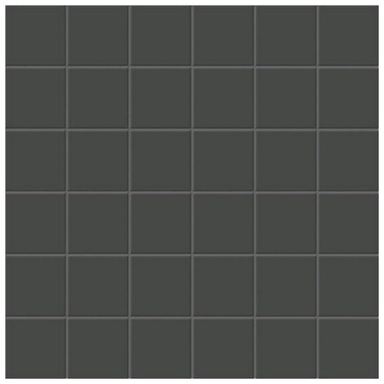 Qualis Ceramica 11.92" x 11.92" Traditions Matte Porcelain Unglazed 2" Mosaic