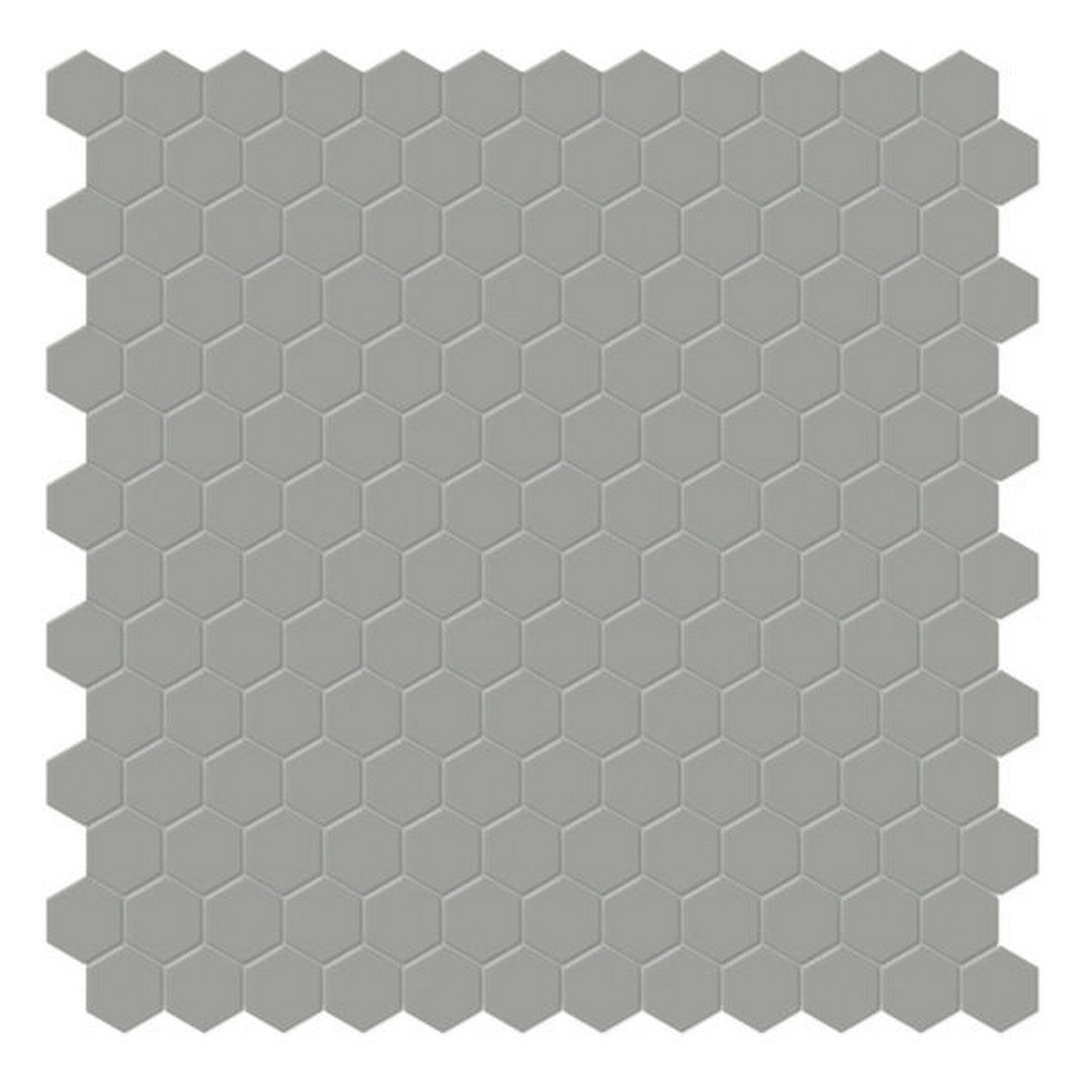 Qualis Ceramica 11.54" x 11.65" Traditions Matte Porcelain Hexagon 1" Mosaic
