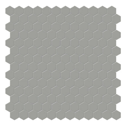 Qualis Ceramica 11.54" x 11.65" Traditions Matte Porcelain Hexagon 1" Mosaic