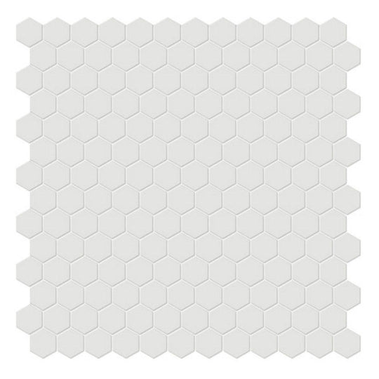 Qualis Ceramica 11.54" x 11.65" Traditions Matte Porcelain Hexagon 1" Mosaic