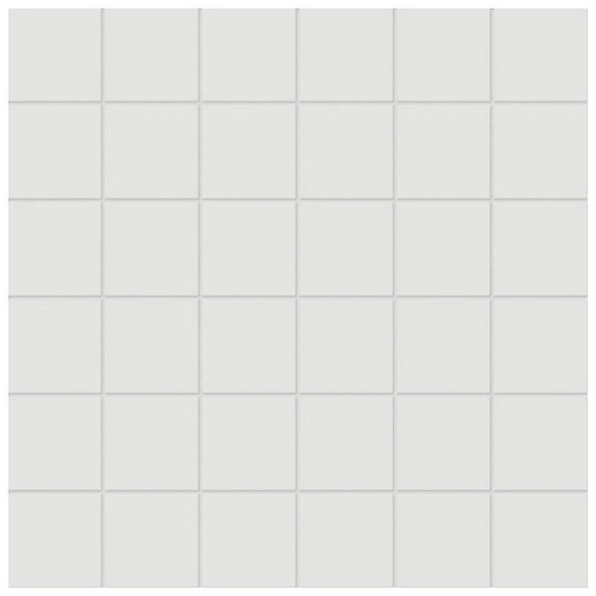 Qualis Ceramica 11.92" x 11.92" Traditions Matte Porcelain Unglazed 2" Mosaic