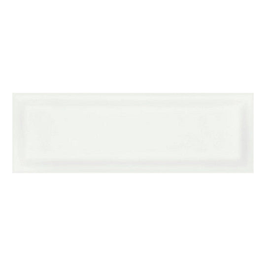 Qualis Ceramica 4" x 12" Traditions Glossy Ceramic Bevel Wall Tile