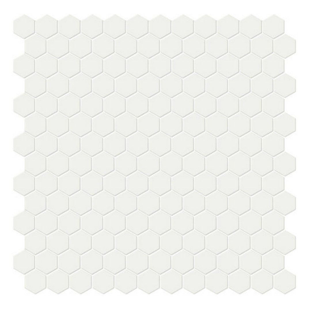 Qualis Ceramica 11.54" x 11.65" Traditions Matte Porcelain Hexagon 1" Mosaic