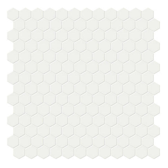 Qualis Ceramica 11.54" x 11.65" Traditions Matte Porcelain Hexagon 1" Mosaic