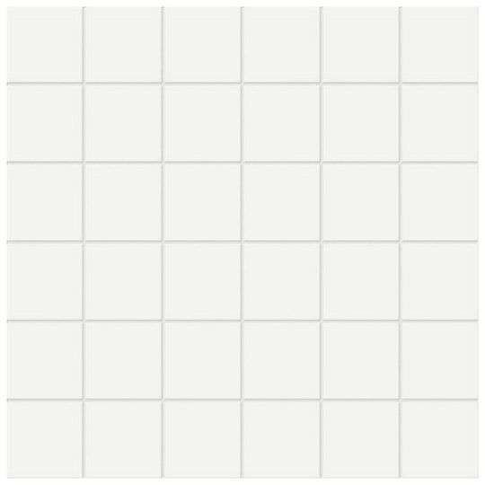 Qualis Ceramica 11.92" x 11.92" Traditions Matte Porcelain 2" Mosaic