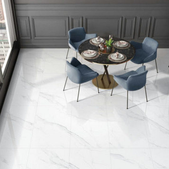 Qualis-Ceramica-Treasure-24-x-48-Polished-Porcelain-Tile-Statuario-Poli