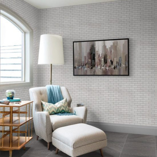 Qualis-Ceramica-Urban-12-x-12-Matte-Porcelain-2x6-Mosaic-Greenwich-Chal